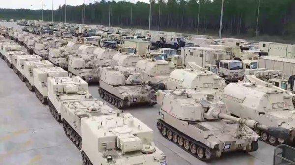 Больше солдат США у границ Беларуси и России