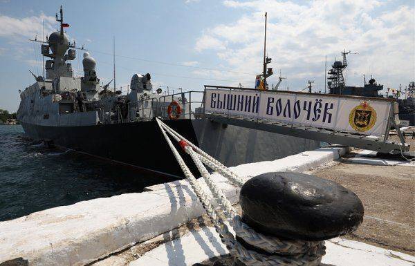 В состав Черноморского флота введена малая проекция силы