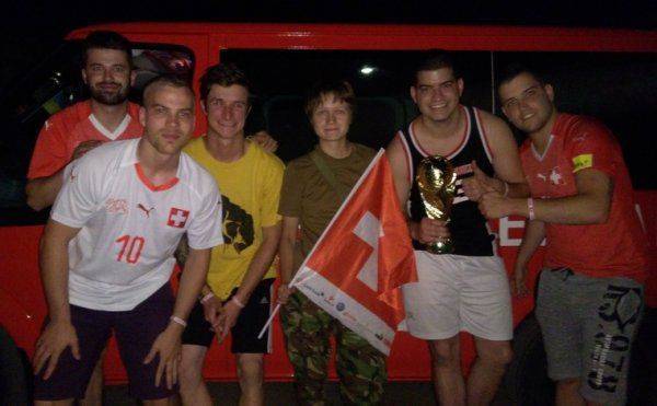 Навигатор завел болельщиков из Швейцарии в зону боев в Донбассе