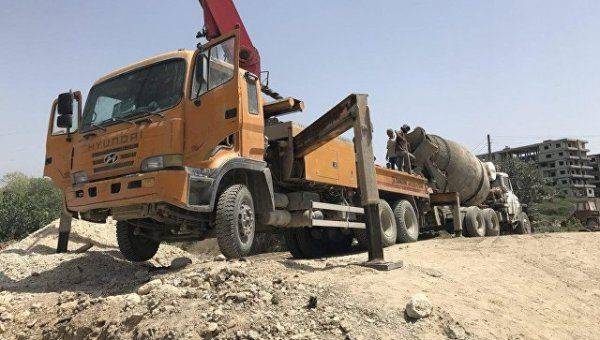 В Сирии продолжается восстановление инфраструктуры