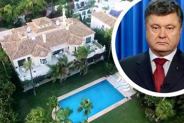Журналисты выяснили куда «исчезал» Порошенко: отдыхал в Испании на вилле по соседству с особняком Путина
