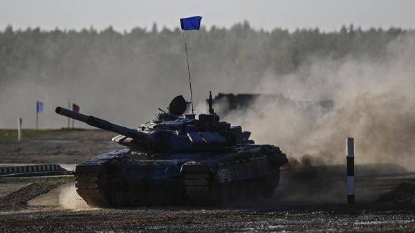 Россияне победили в международном танковом биатлоне Россияне победили в международном танковом биатлоне