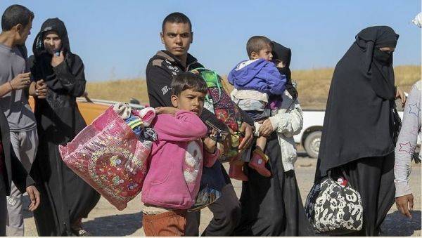 В приграничный город Флита возвращаются беженцы