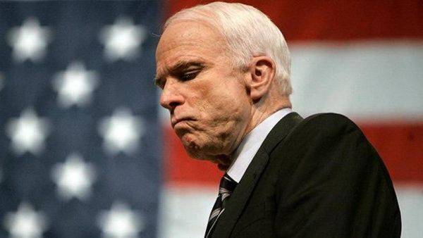 Умер известный русофоб сенатор Маккейн Умер известный русофоб сенатор Маккейн