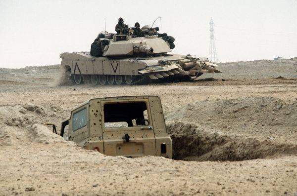 Первое поражение американских танкистов в Ираке Первое поражение американских танкистов в Ираке