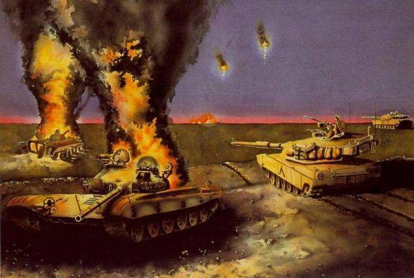 Последняя танковая битва 20-го века: M1 Abrams против Т-72 Последняя танковая битва 20-го века: M1 Abrams против Т-72