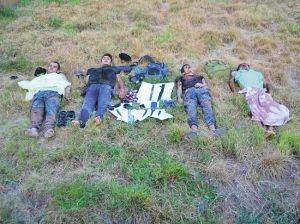 Велосипедистов добили ножами