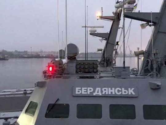 Командир задержанного катера «Бердянск» выдвинул ультиматум