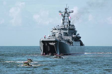 Российский десантный флот значительно отстает от американского и китайского