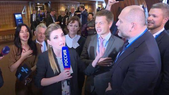 Скабеева прокомментировала инцидент с депутатом Рады в ПАСЕ