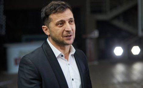 В штаб к кандидату в президенты Украины Владимиру Зеленскому пришла полиция