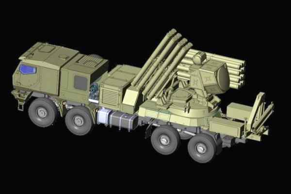 Новые возможности нового  «Панцирь-СМ»: ЗРК будет нести до 96 ракет, и гиперзвуковые в то числе