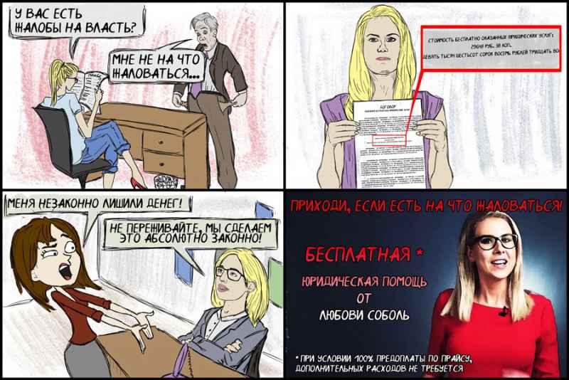 Золотые услуги Любови Соболь