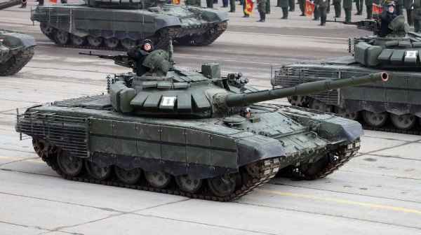 Российские Т-72 въехали в США