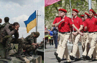 Бывшие атошники против российских школьников