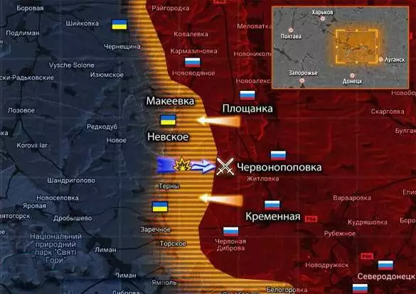 ВСУ пошли на прорыв фронта у Кременной после промерзания земли