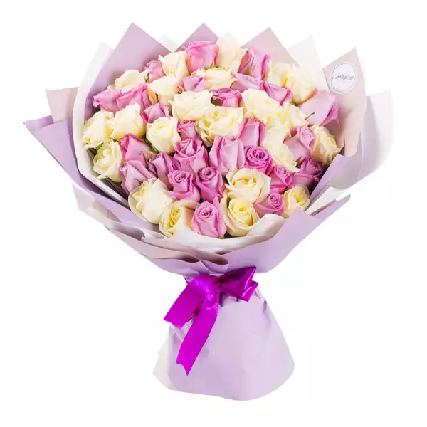 Букет 51 роза купить в СПБ