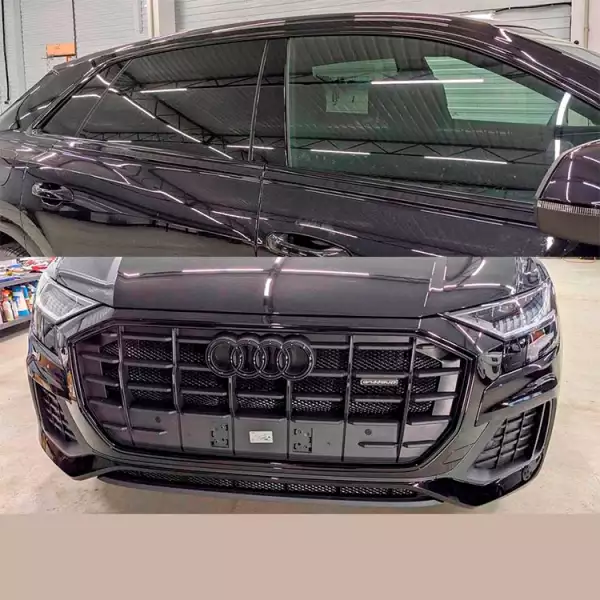 Оклейка антихромом молдингов в СПБ