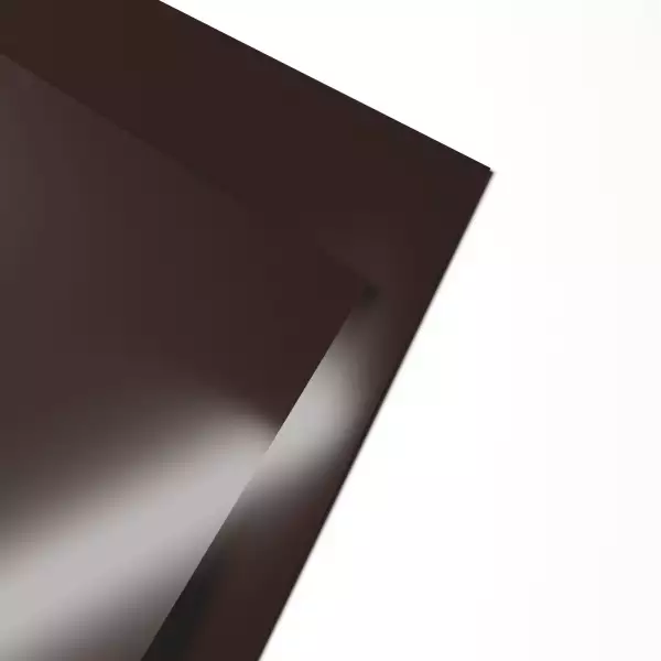 Лист оцинкованный с полимерным покрытием полиэстер RAL 8017