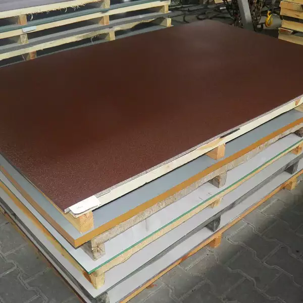 Лист оцинкованный RAL 8017