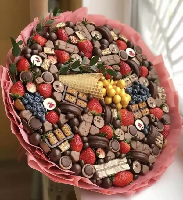 Букеты из сладостей в Мега Цветы