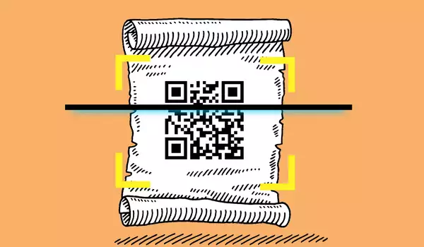 Прием платежей с помощью статического QR-кода на наклейке или распечатке